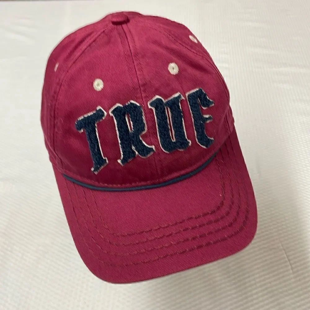 NEW With Tags NWT True Religion Goth Red Cap Size One Size